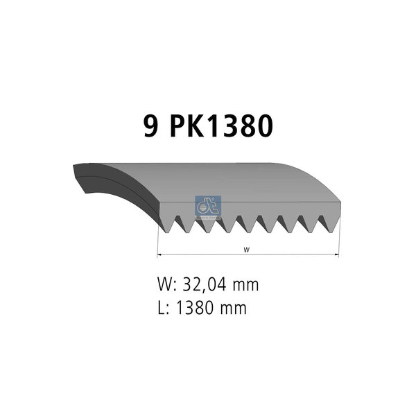 Multiribbed belt 5.41423 DIESEL TECHNIC